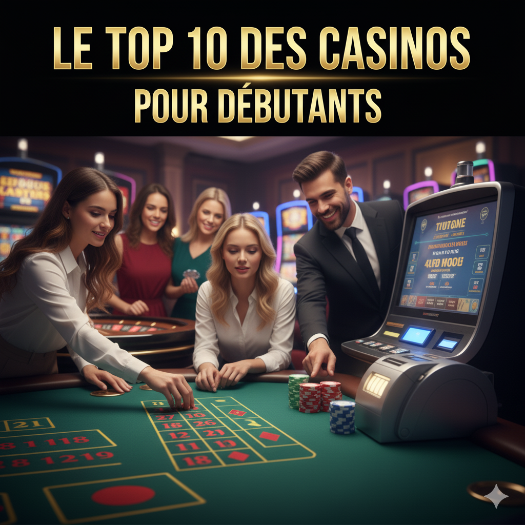 Le Top 10 des Casinos pour Débutants : Mon Guide Complet pour Bien Commencer en 2026